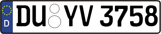 DU-YV3758