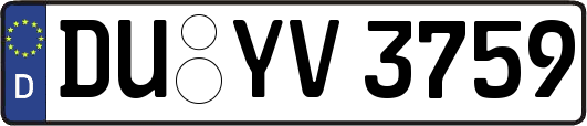 DU-YV3759