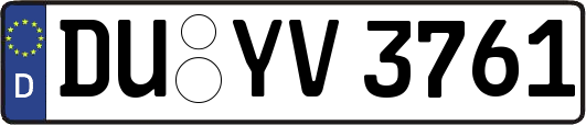 DU-YV3761