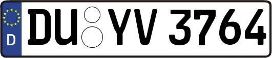 DU-YV3764