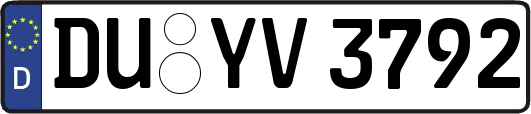 DU-YV3792