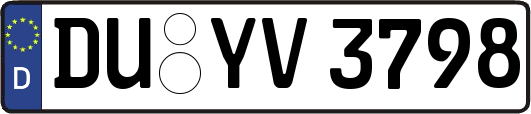 DU-YV3798