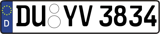 DU-YV3834