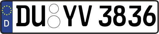 DU-YV3836