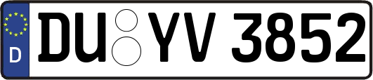 DU-YV3852