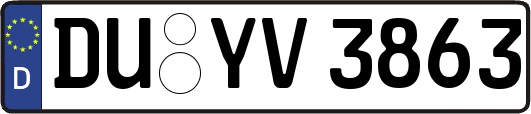 DU-YV3863
