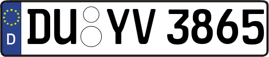 DU-YV3865