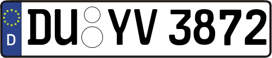 DU-YV3872