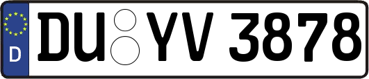 DU-YV3878