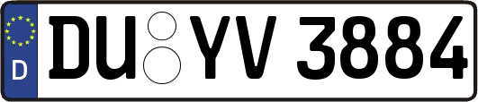 DU-YV3884