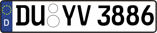 DU-YV3886