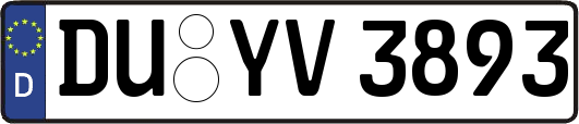 DU-YV3893