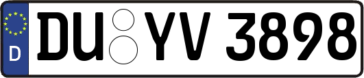 DU-YV3898