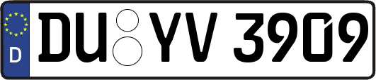 DU-YV3909