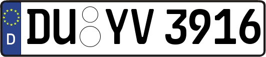 DU-YV3916