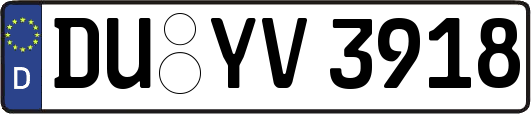 DU-YV3918