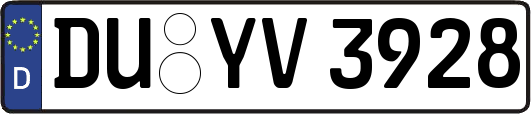 DU-YV3928
