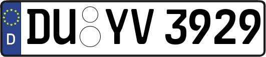 DU-YV3929