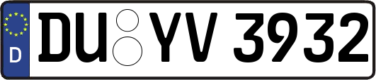 DU-YV3932
