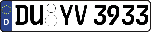 DU-YV3933