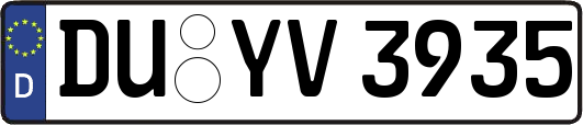 DU-YV3935