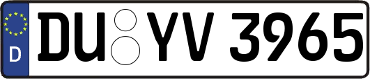 DU-YV3965