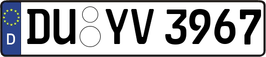 DU-YV3967