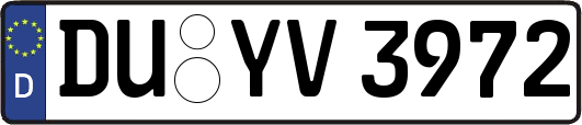 DU-YV3972