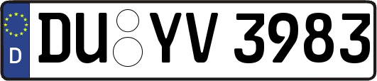DU-YV3983