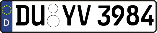 DU-YV3984
