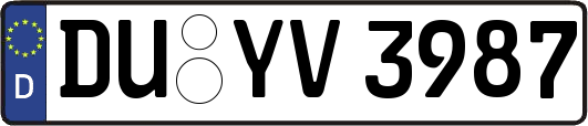 DU-YV3987
