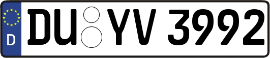 DU-YV3992