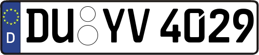 DU-YV4029