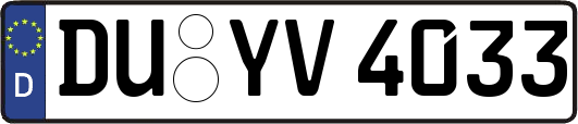 DU-YV4033
