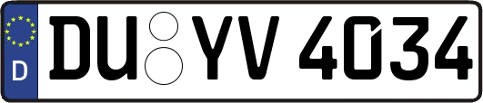 DU-YV4034