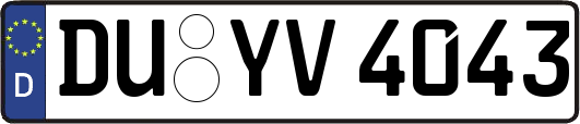 DU-YV4043