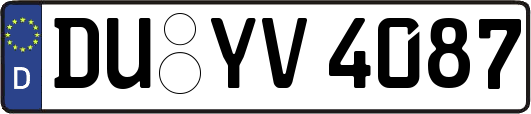 DU-YV4087