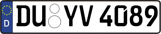 DU-YV4089