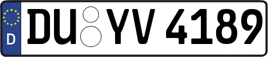 DU-YV4189