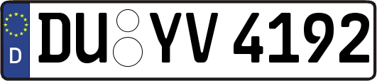DU-YV4192
