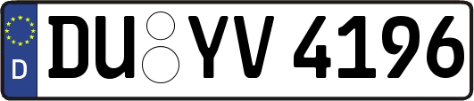 DU-YV4196