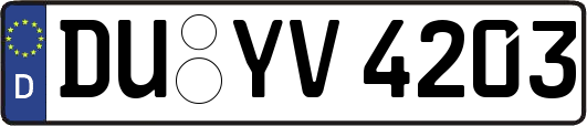 DU-YV4203