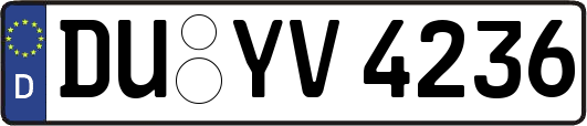 DU-YV4236
