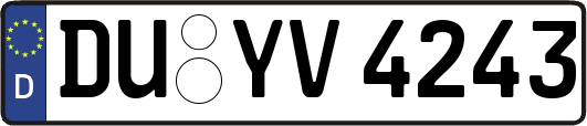 DU-YV4243