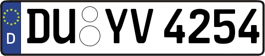 DU-YV4254