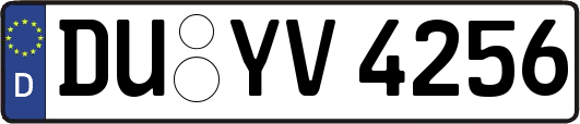 DU-YV4256