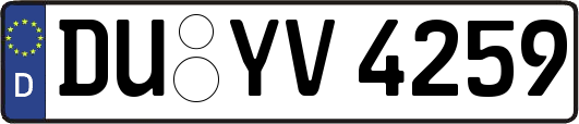 DU-YV4259