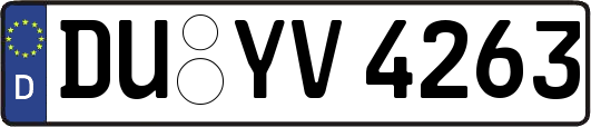 DU-YV4263