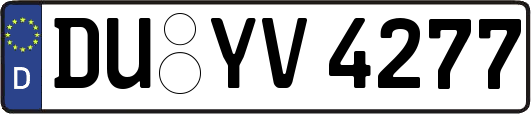 DU-YV4277