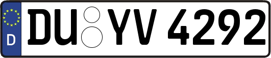 DU-YV4292